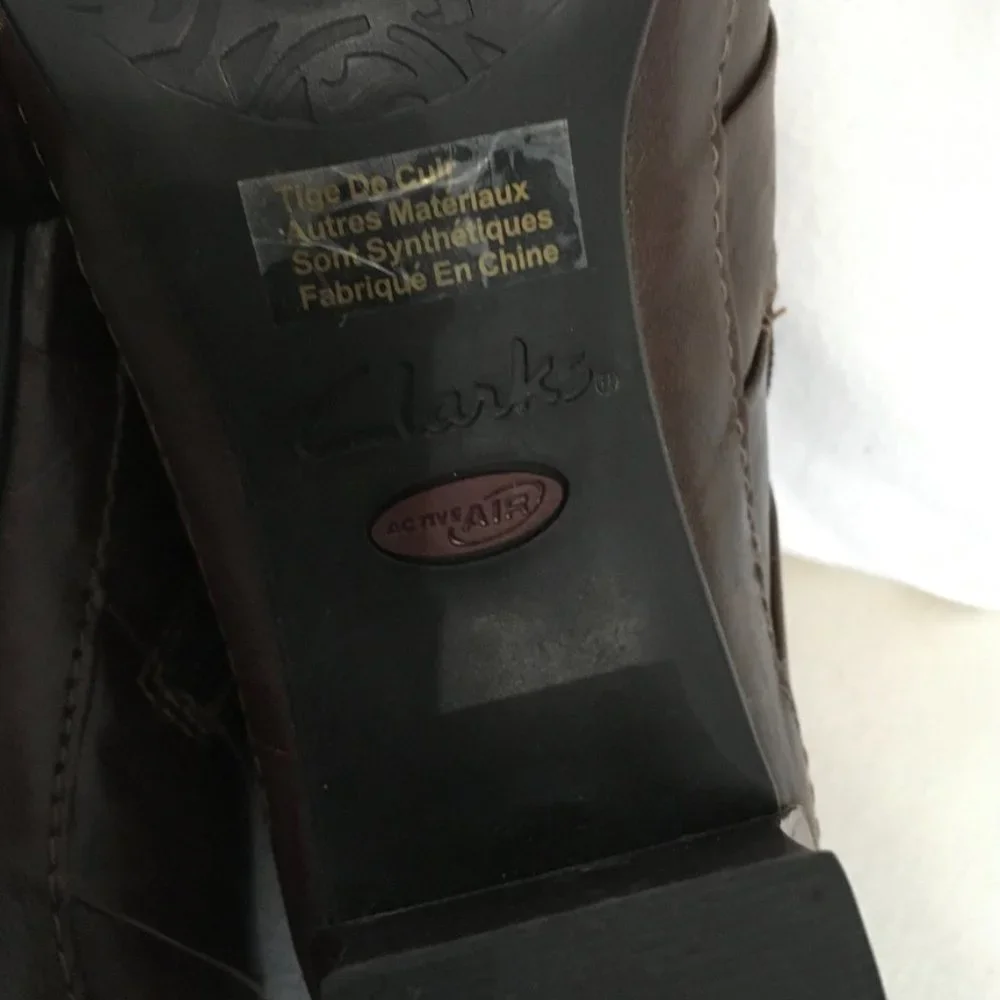 Clarks Active Air Artisan Leather Zipper Boots - Picture 5 of 8